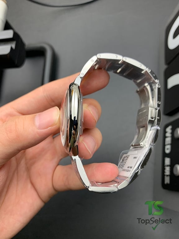 Cartier Ballon Bleu Silver Steel Watch - 4
