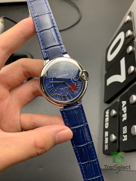 Cartier Ballon Bleu Blue Dial - 4