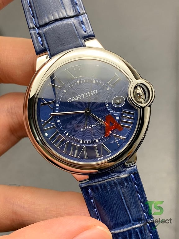 Cartier Ballon Bleu Blue Dial - 5