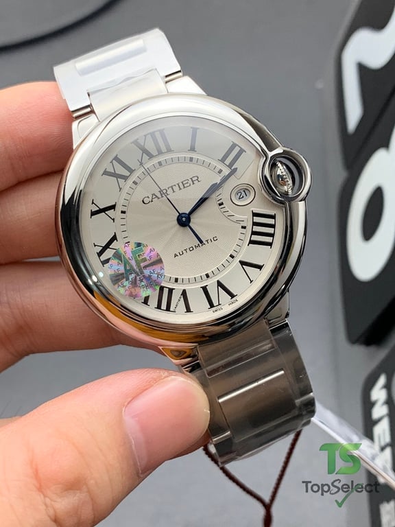 Cartier Ballon Bleu Silver Dial - 5