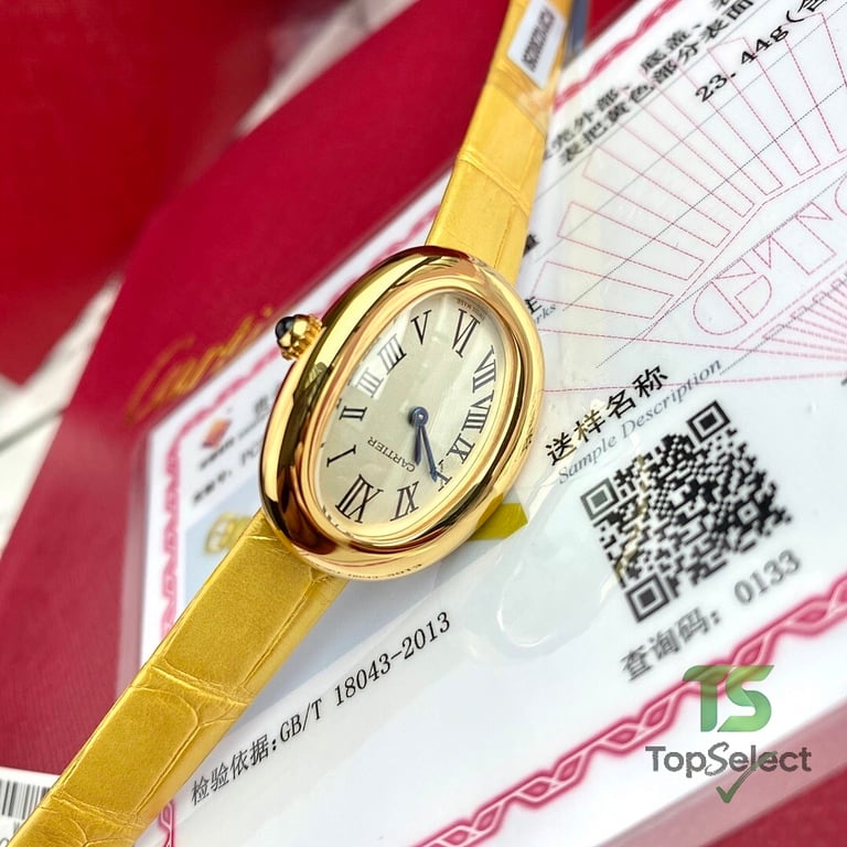 Cartier Baignoire Small Model Yellow Gold - 7