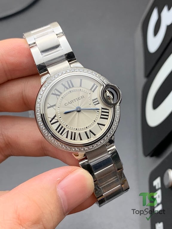 Cartier Ballon Bleu de Cartier Diamond Bezel Watch - 3