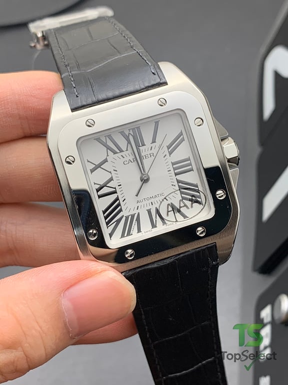 Cartier Santos 100 Automatic Watch - 5