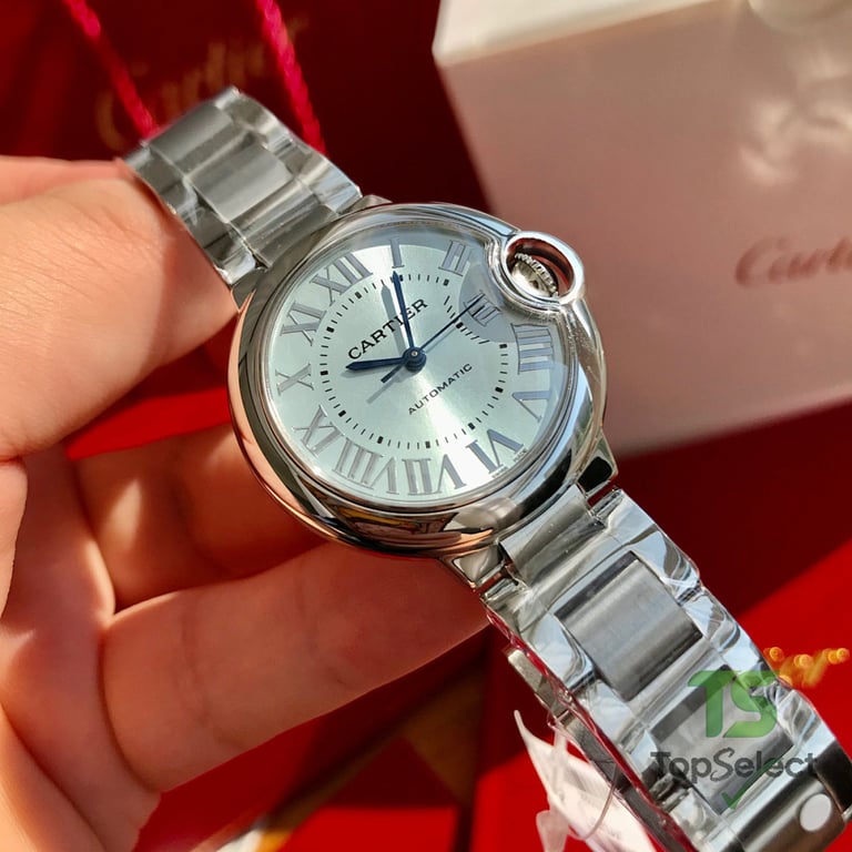 Cartier Ballon Bleu 33mm Ice Blue Dial W6920071 - 7