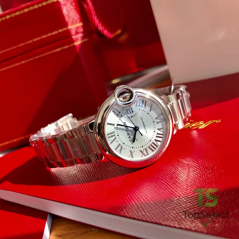 Cartier Ballon Bleu 33mm Ice Blue Dial W6920071 - 8