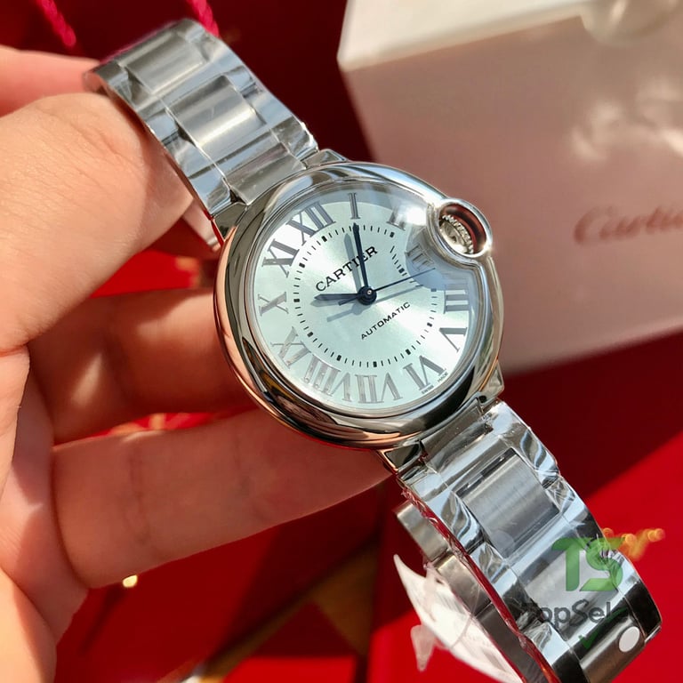 Cartier Ballon Bleu 33mm Ice Blue Dial W6920071 - 9