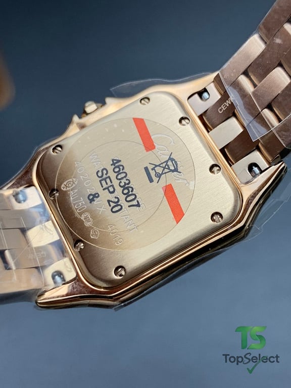 Cartier Panthère de Cartier Rose Gold Diamond Watch - 5