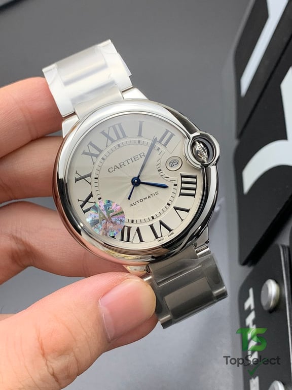 Cartier Ballon Bleu Silver Watch - 3