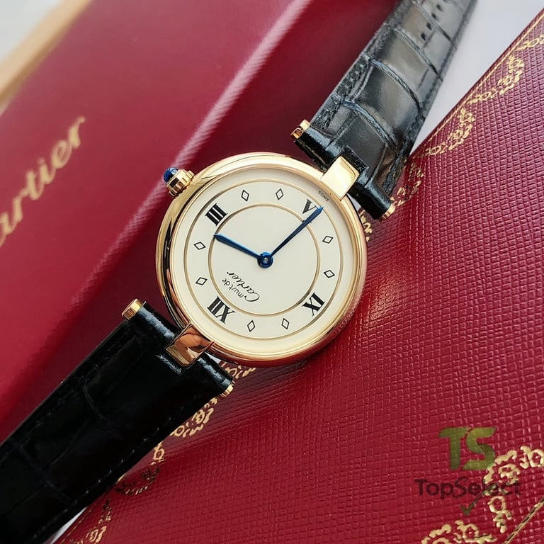 Cartier Must de Cartier Vendome Gold Black - 3
