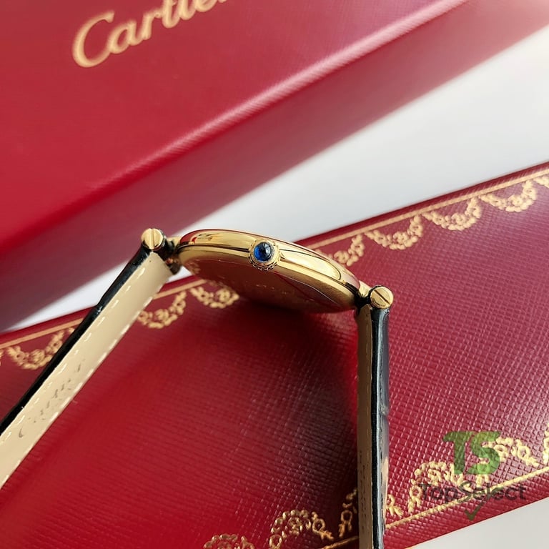 Cartier Must de Cartier Vendome Gold Black - 8