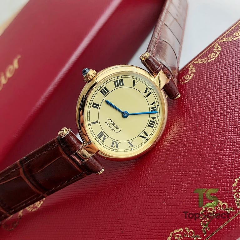 Cartier Must de Cartier Vendome Gold Watch - 3