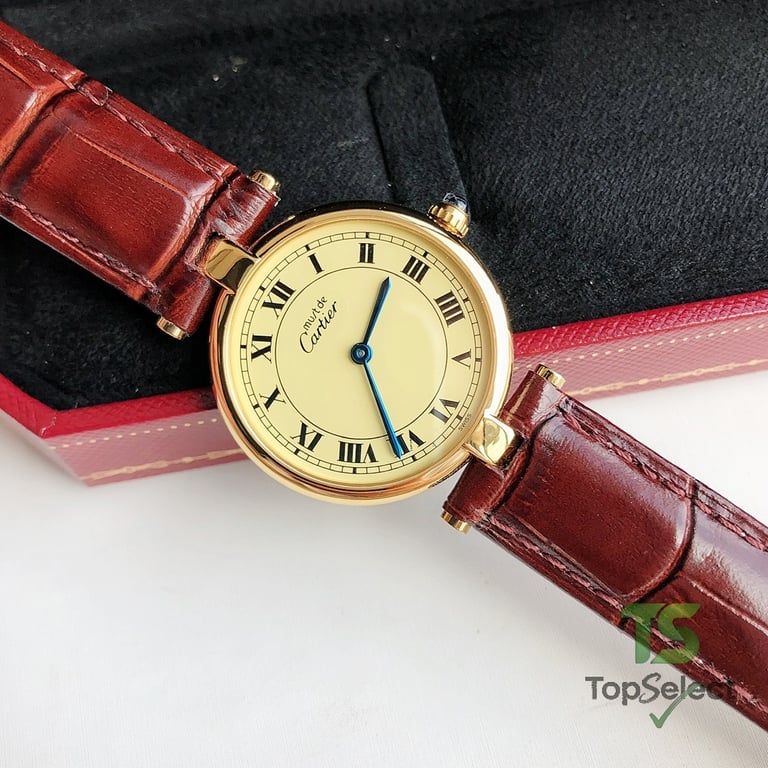 Cartier Must de Cartier Vendome Gold Watch - 5