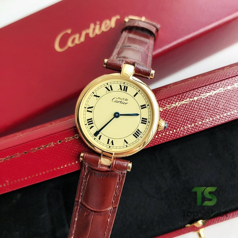 Cartier Must de Cartier Vendome Gold Watch - 7