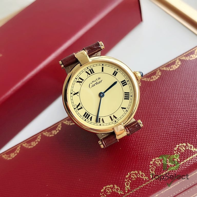 Cartier Must de Cartier Vendome Gold Watch - 8