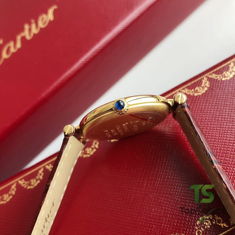 Cartier Must de Cartier Vendome Gold Watch - 9