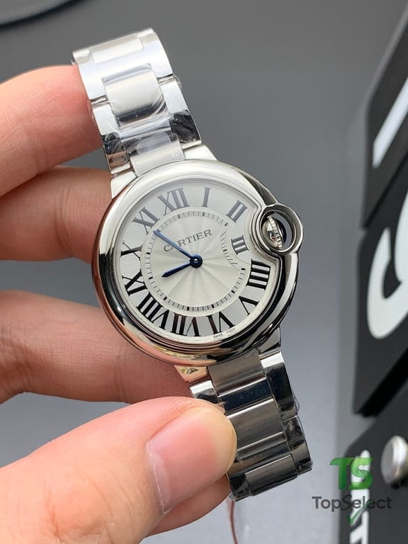 Cartier Ballon Bleu 33mm Silver - 5