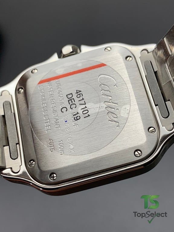 Cartier Santos de Cartier Medium Silver - 4