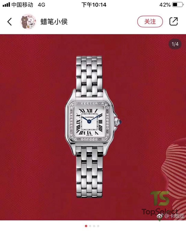 Cartier Panthère de Cartier Diamond Watch - 4