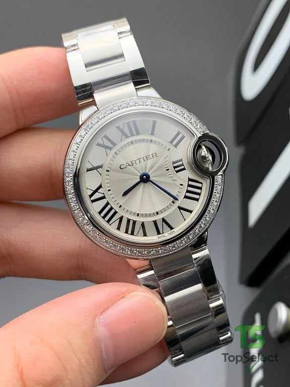 Cartier Ballon Bleu de Cartier 33mm Silver Dial - 5