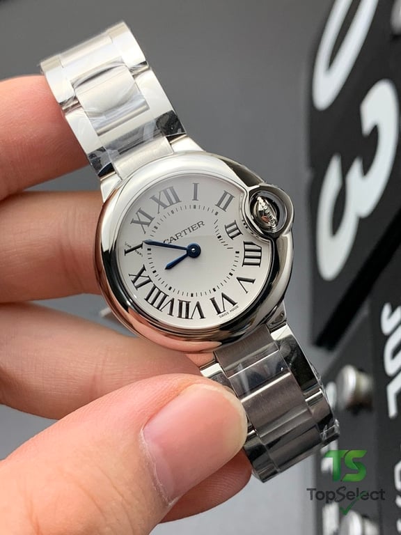 Cartier Ballon Bleu 28mm Silver - 6