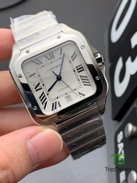 Cartier Santos de Cartier Silver Steel - 3