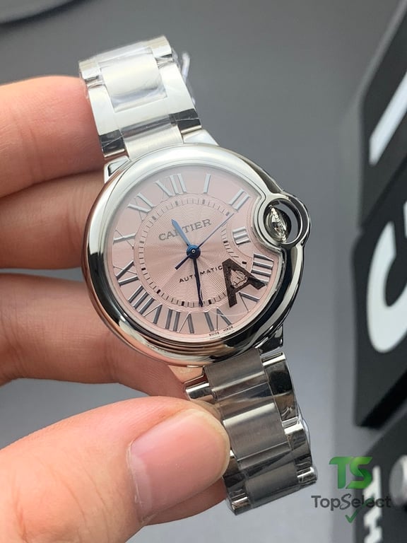 Cartier Ballon Bleu Pink Dial 33mm - 6