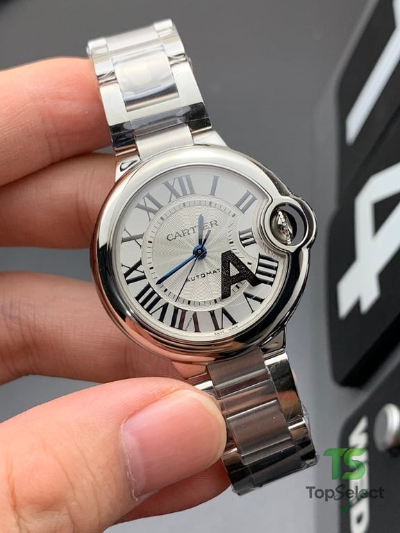 Cartier Ballon Bleu 33mm Silver Dial - 6