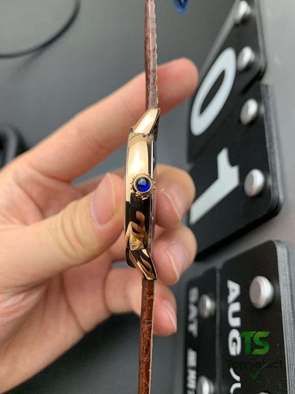 Cartier Ronde Louis Cartier Rose Gold Diamond Watch - 2
