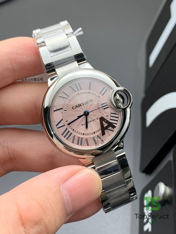 Cartier Ballon Bleu 33mm Pink Dial - 2