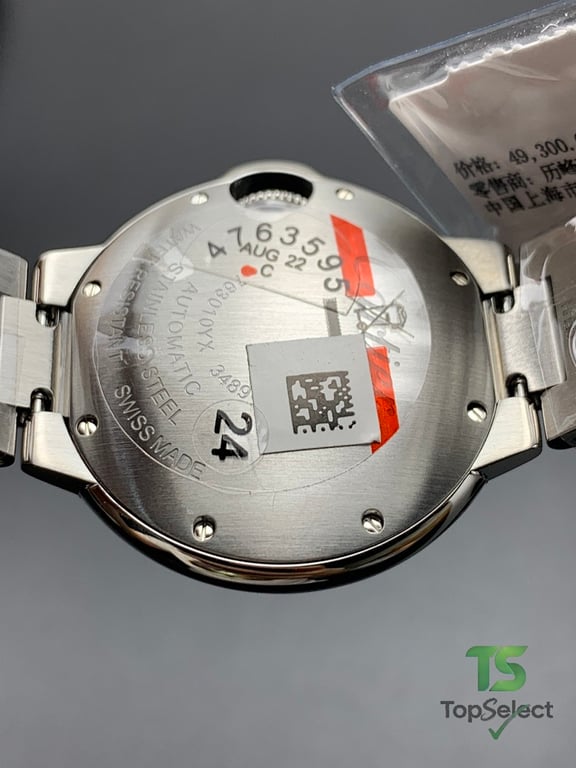 Cartier Ballon Bleu 33mm Pink Dial - 3
