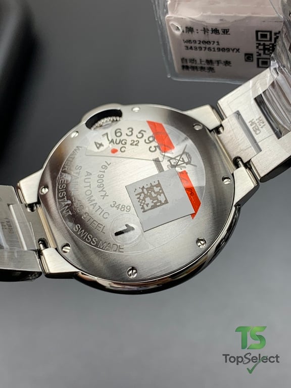 Cartier Ballon Bleu 33mm Silver Dial - 2