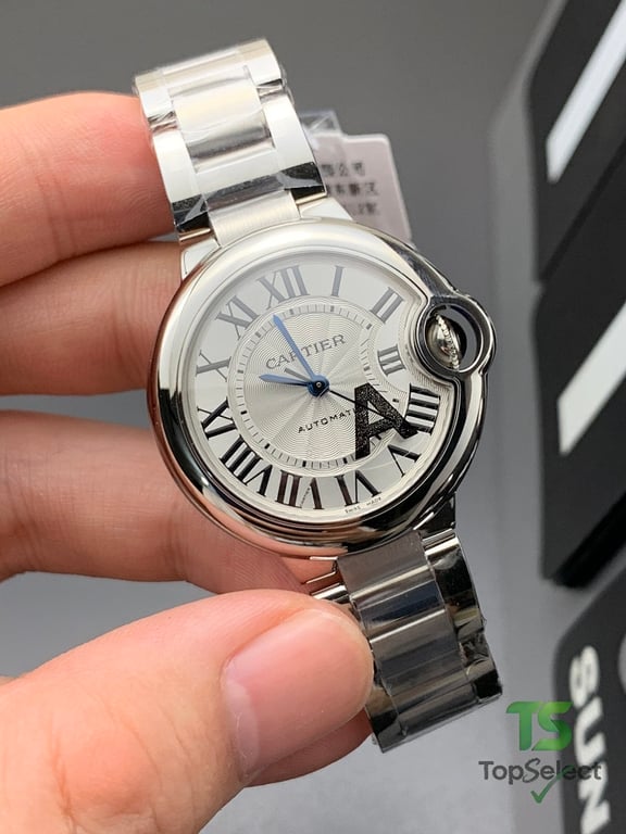 Cartier Ballon Bleu 33mm Silver Dial - 3