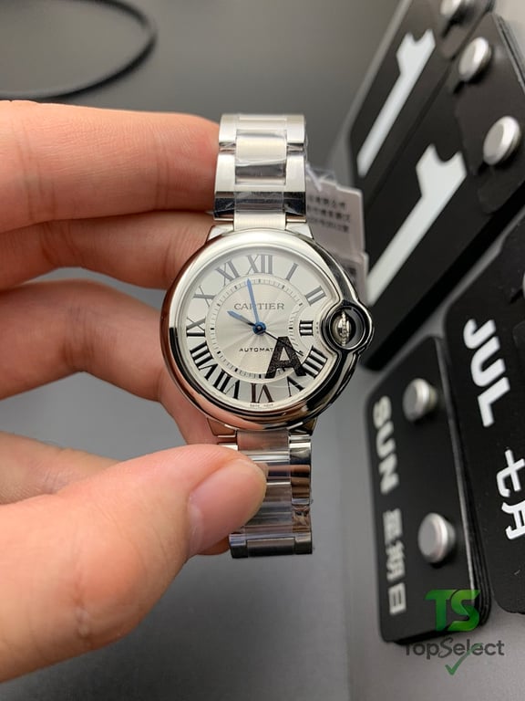 Cartier Ballon Bleu 33mm Silver Dial - 7