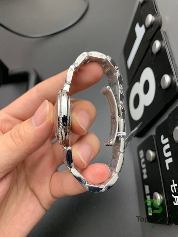 Cartier Ballon Bleu Diamond Bezel Silver 33mm - 2
