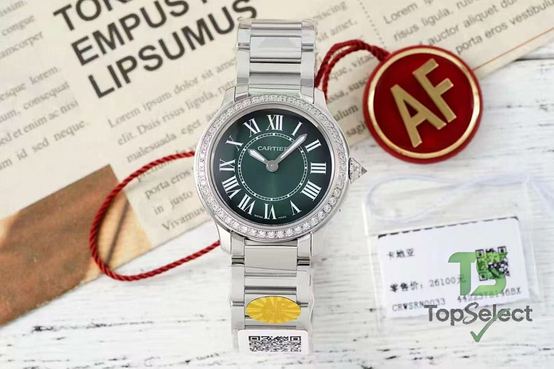 Cartier Ballon Bleu 33mm Steel Watch - 2