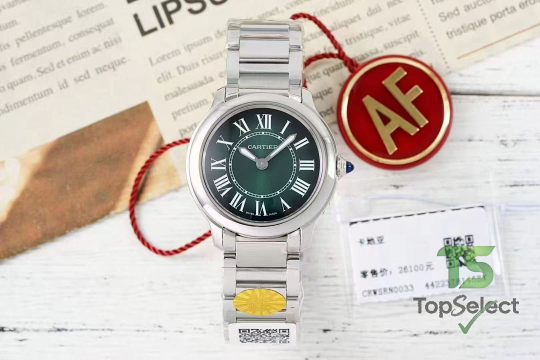 Cartier Ballon Bleu 33mm Steel Watch - 6