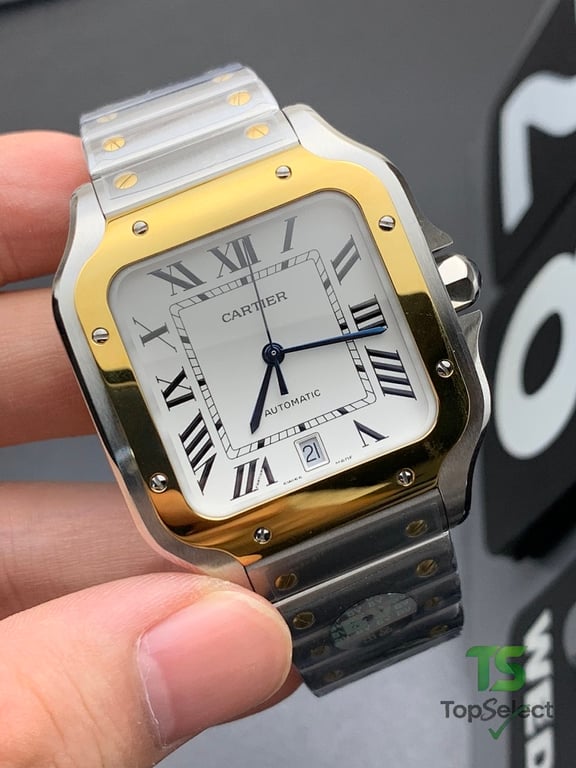 Cartier Santos de Cartier Two-Tone Watch - 6
