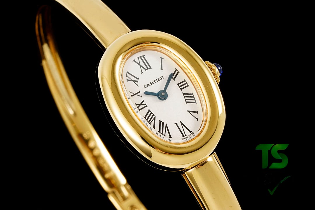 Cartier Baignoire Gold Bracelet Watch - 2