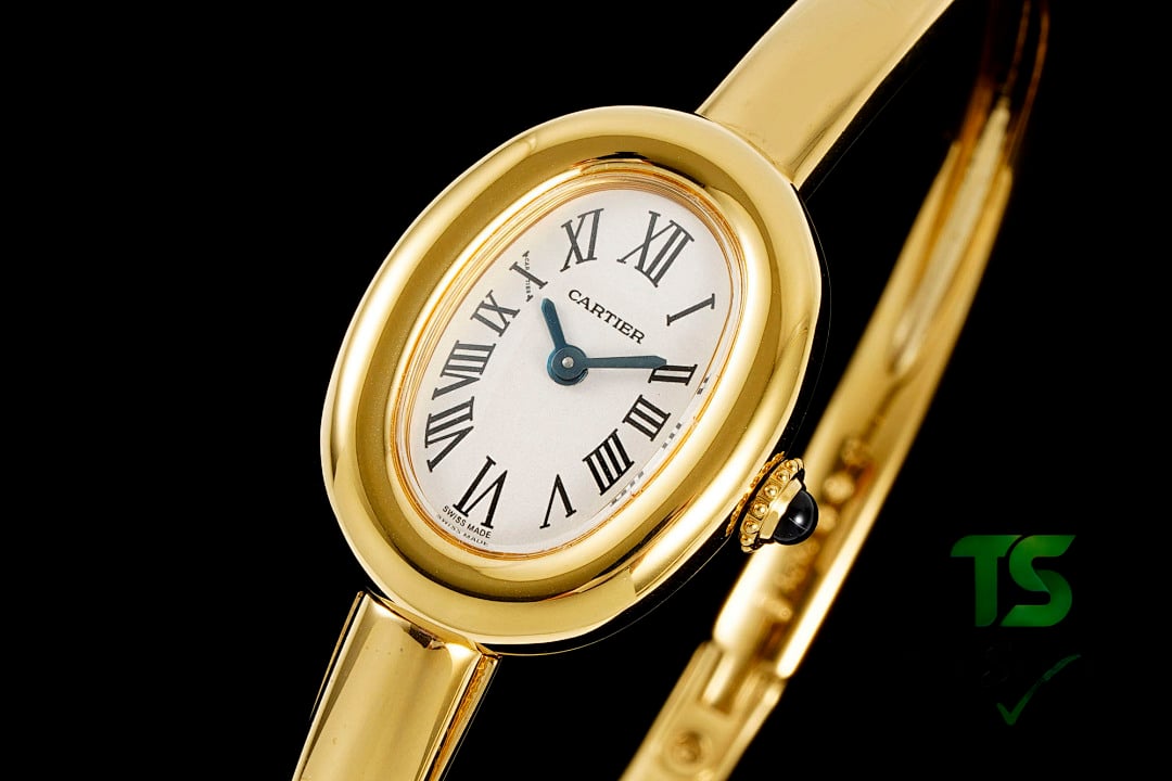 Cartier Baignoire Gold Bracelet Watch - 8