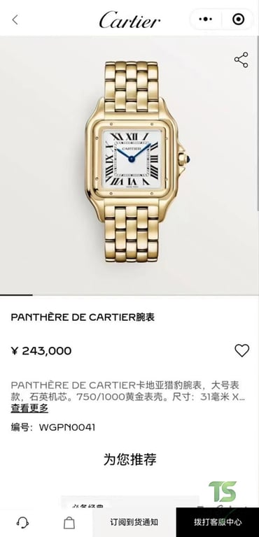 Cartier Panthère de Cartier Watch 31x42mm - 3