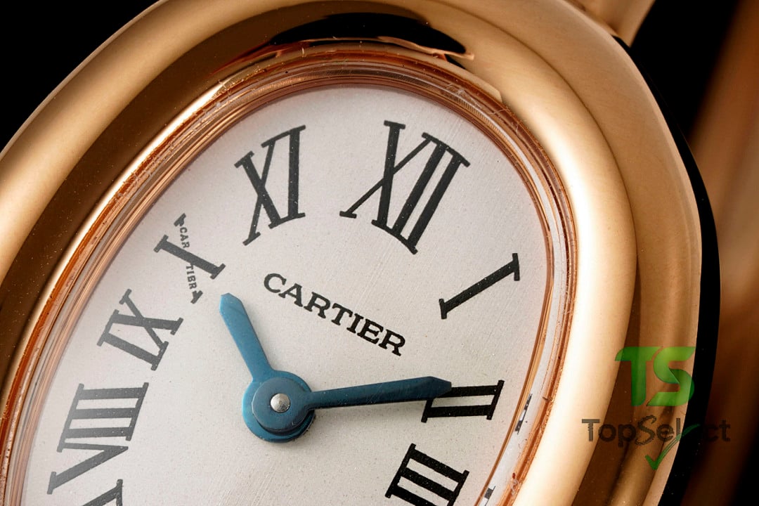 Cartier Baignoire Bracelet Watch Rose Gold - 4
