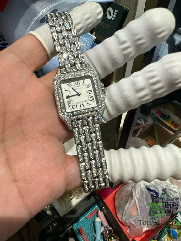 Cartier Panthère de Cartier Iced Out Silver - 2