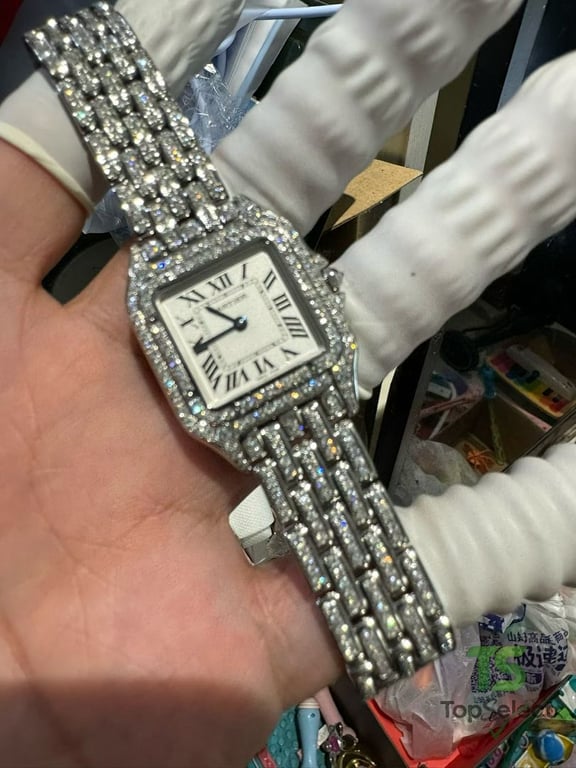 Cartier Panthère de Cartier Iced Out Silver - 3