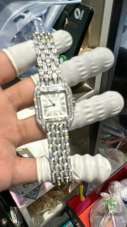 Cartier Panthère de Cartier Iced Out Silver - 4