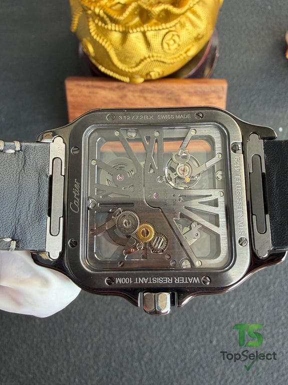 Cartier Santos Skeleton Grey - 14