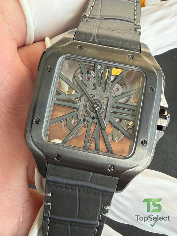 Cartier Santos Skeleton Grey - 15