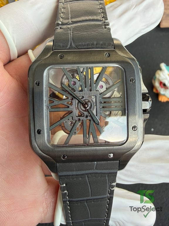 Cartier Santos Skeleton Grey - 9