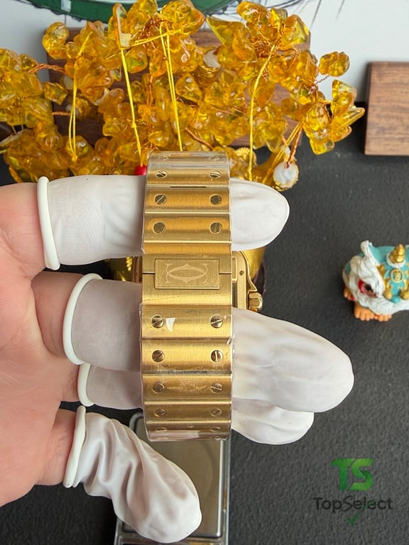 Cartier Santos de Cartier Skeleton Gold - 14