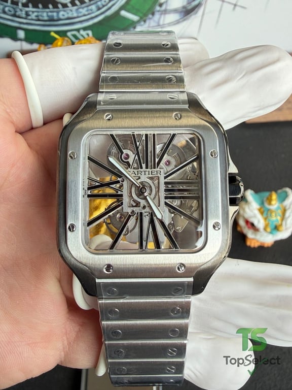 Cartier Santos de Cartier Skeleton Watch - 2