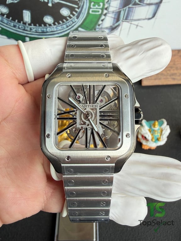 Cartier Santos de Cartier Skeleton Watch - 12